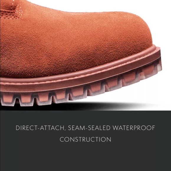 Timberland Men's 6 Inch Premium Boots Dark Rust - Picture 8 of 8